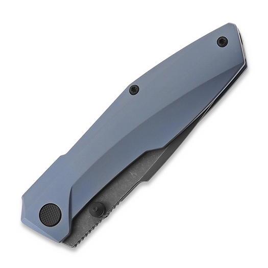 Null Knives Raiden k&auml;&auml;nt&ouml;veitsi, Acidwashed/Blue