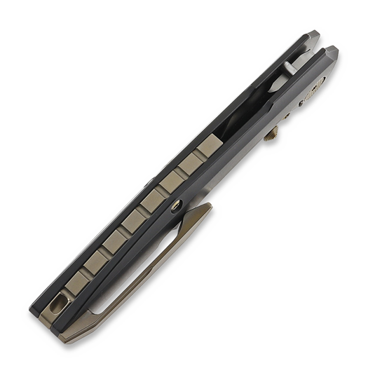 Складний ніж Null Knives Raiden, Belt Satin/Black PVD