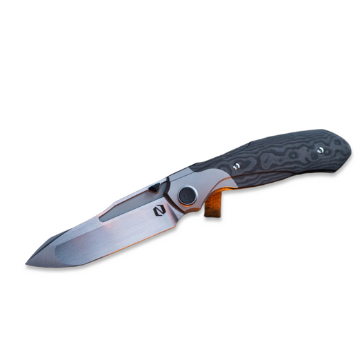 Null Knives Vandal - Black Camo CF foldekniv