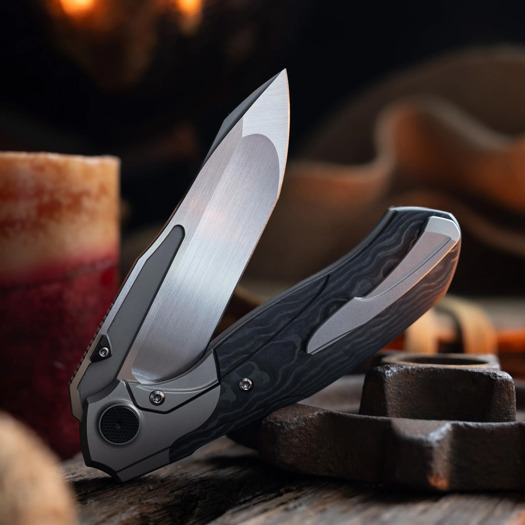 Складний ніж Null Knives Vandal - Black Camo CF