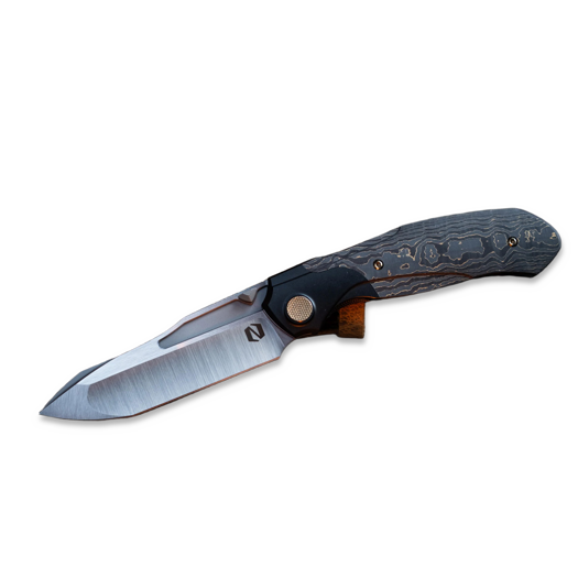 Null Knives Vandal - Gold Camo CF kääntöveitsi