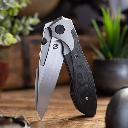 Null Knives Voodoo Doll - Black Camo CF 折叠刀