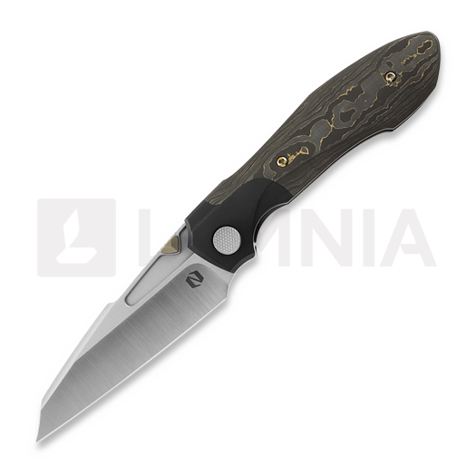 Null Knives Voodoo - Gold Camo CF folding knife