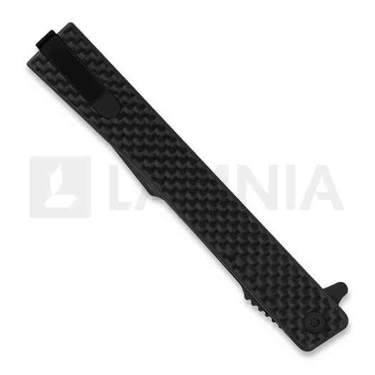 Coltello pieghevole Ocaso Solstice Harpoon Black, Carbon Fibre