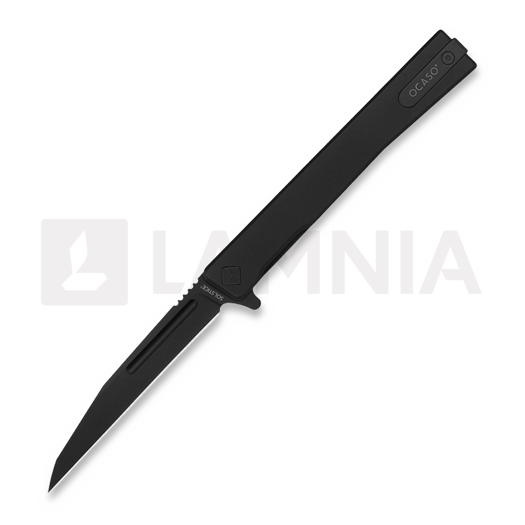 Navaja Ocaso Solstice Wharncliffe Black, Black Titanium