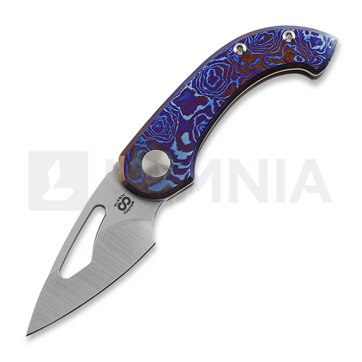 Olamic Cutlery Appetizer Timascus/Jeweled Kiridashi A096 kääntöveitsi