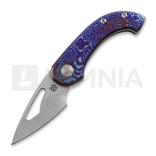 Olamic Cutlery Appetizer Timascus/Jeweled Kiridashi A096 összecsukható kés