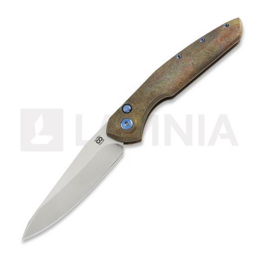 Zavírací nůž Olamic Cutlery Aura Auto, Antique Titanium
