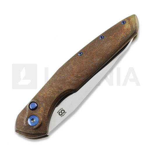 Navalha Olamic Cutlery Aura Auto, Antique Titanium