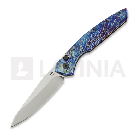 Skladací nôž Olamic Cutlery Aura Auto, Entropic Titanium