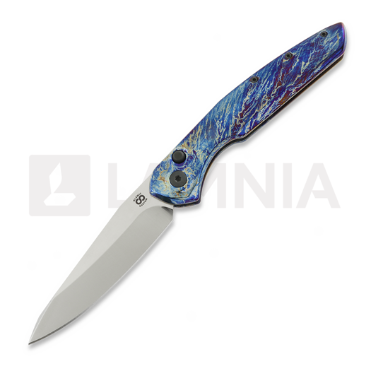 Skladací nôž Olamic Cutlery Aura Auto, Entropic Titanium