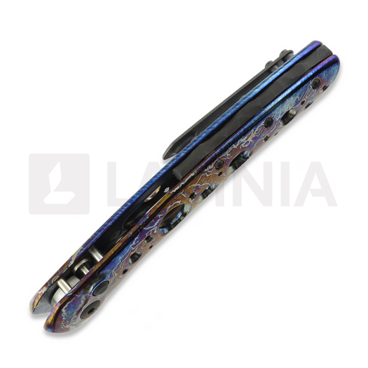 Navalha Olamic Cutlery Aura Auto, Entropic Titanium