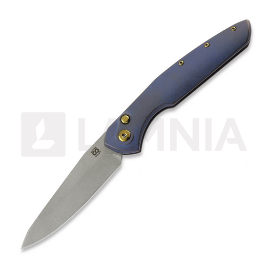 Zavírací nůž Olamic Cutlery Aura Auto, Purple Texwash Titanium