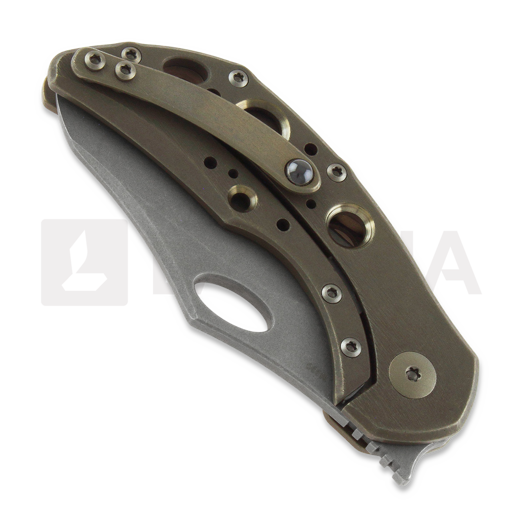 Olamic Cutlery Busker 365 M390 Semper B589-S folding knife