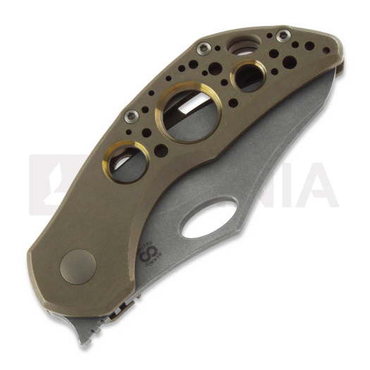 Olamic Cutlery Busker 365 M390 Semper B589-S folding knife