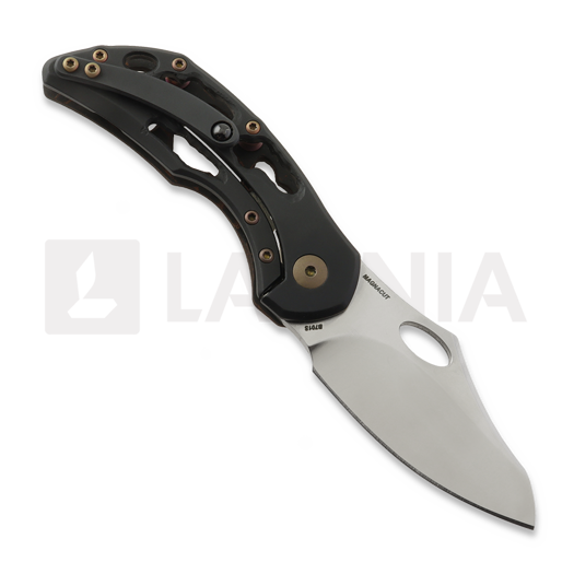 Складний ніж Olamic Cutlery Busker CF Magnacut Semper, Aphotic Titanium & Fatcarbon