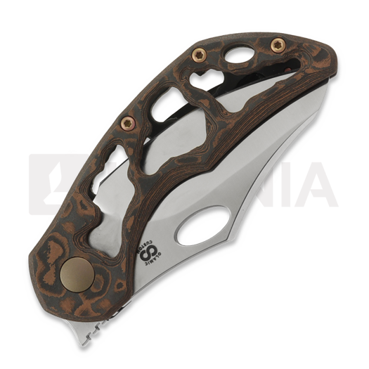 Складний ніж Olamic Cutlery Busker CF Magnacut Semper, Aphotic Titanium & Fatcarbon