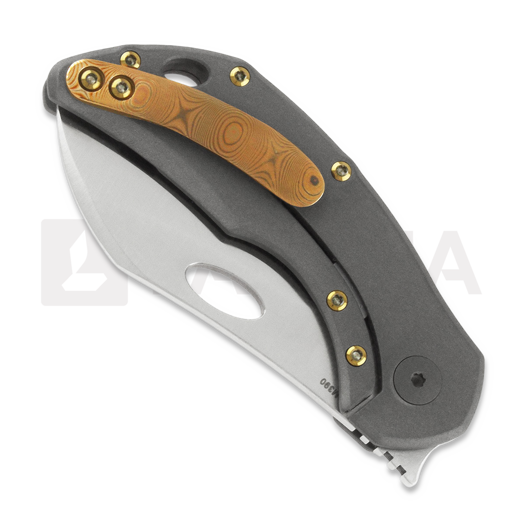 Olamic Cutlery Busker M390 Largo sulankstomas peilis