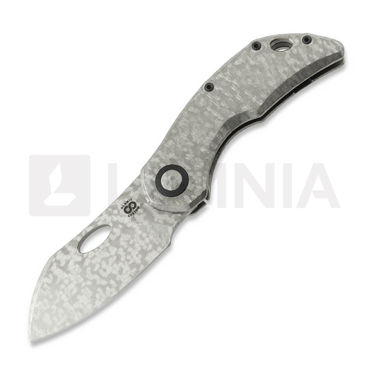 Couteau pliant Olamic Cutlery Busker M390 Largo, Aphotic Frosty