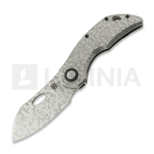 Couteau pliant Olamic Cutlery Busker M390 Largo, Aphotic Frosty