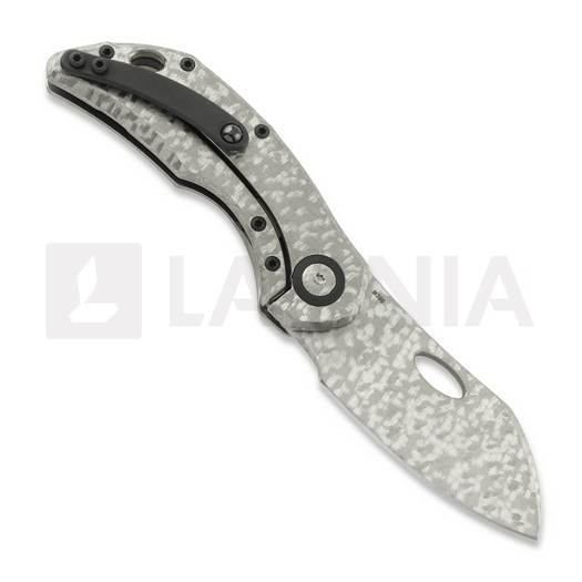 Couteau pliant Olamic Cutlery Busker M390 Largo, Aphotic Frosty