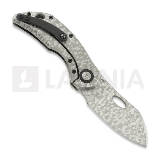 Couteau pliant Olamic Cutlery Busker M390 Largo, Aphotic Frosty