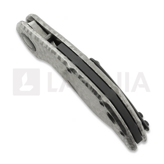 Couteau pliant Olamic Cutlery Busker M390 Largo, Aphotic Frosty