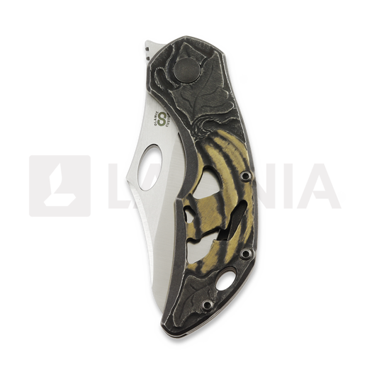 Coltello pieghevole Olamic Cutlery Busker M390 Largo Halloween Edition 2026