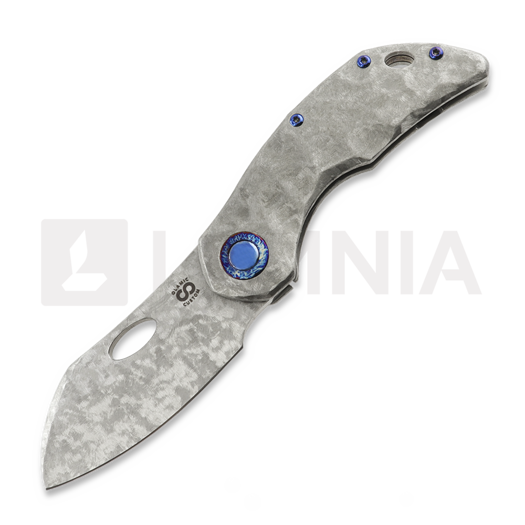 Briceag Olamic Cutlery Busker M390 Largo, Permafrost