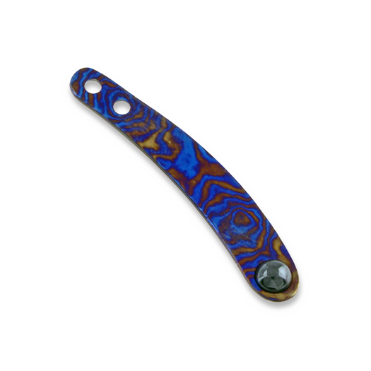 Olamic Cutlery Clip Busker, timascus