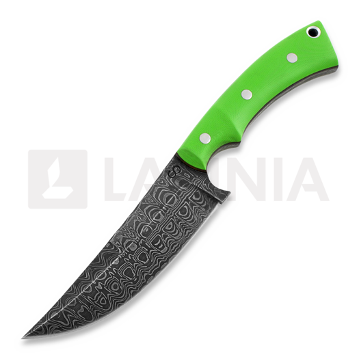 Нож Olamic Cutlery Nero, G10, зелёный