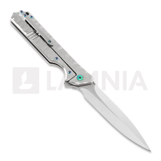 Olamic Cutlery Rainmaker M390 Dagger Isolo Special folding knife