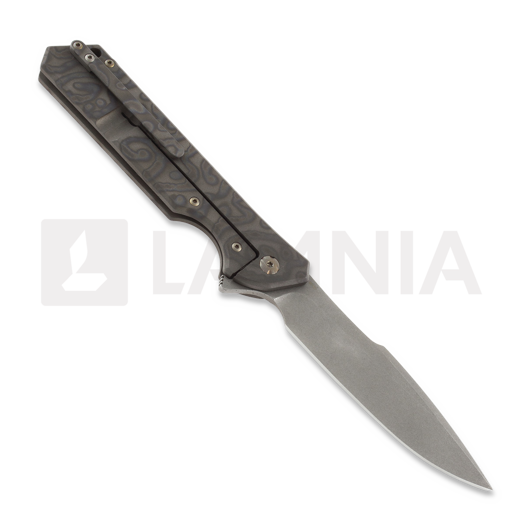 Olamic Cutlery Rainmaker M390 Harpoon sulankstomas peilis