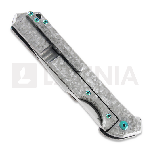 Olamic Cutlery Rainmaker M390 Harpoon folding knife