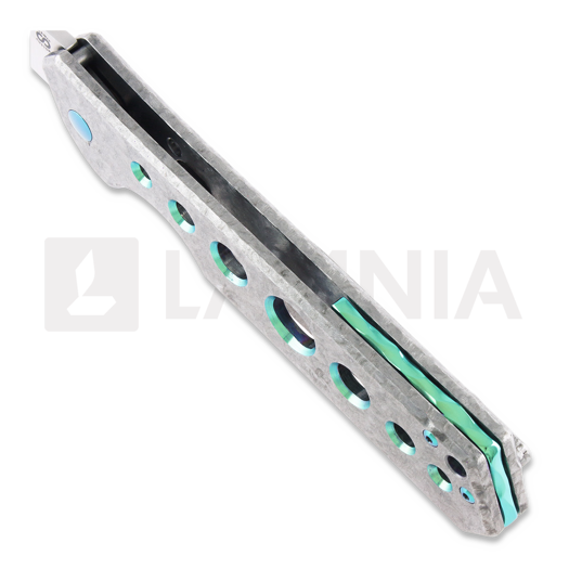 Olamic Cutlery Rainmaker M390 Harpoon folding knife