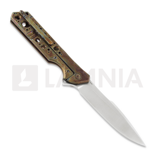 Olamic Cutlery Rainmaker M390 Harpoon sulankstomas peilis