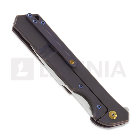 Olamic Cutlery Rainmaker M390 Harpoon folding knife