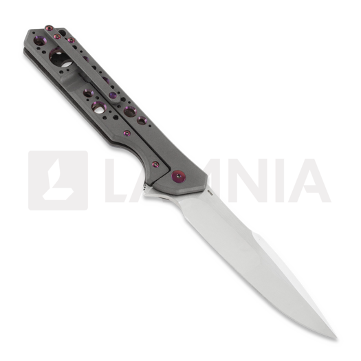 Olamic Cutlery Rainmaker M390 Harpoon Isolo Special folding knife