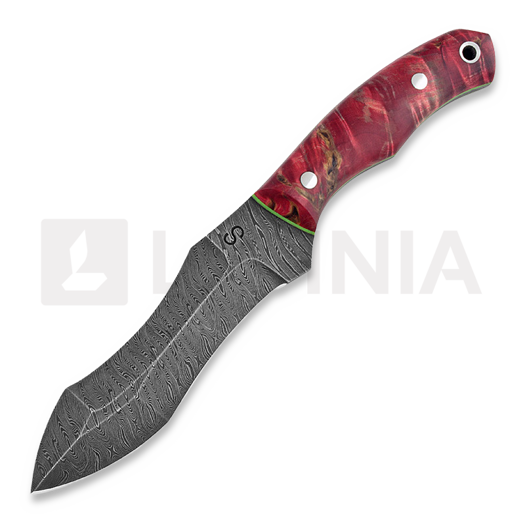 Olamic Cutlery RN45 Jagdmesser, red Karelian birch