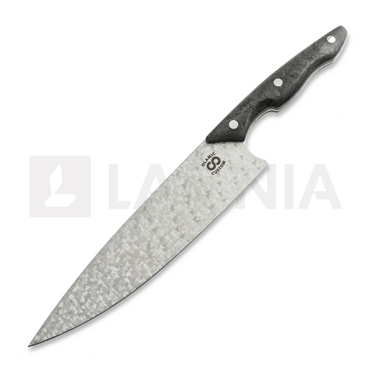 มีดทำครัว Olamic Cutlery Silhouette Frosted Magnacut, Carbon Fibre