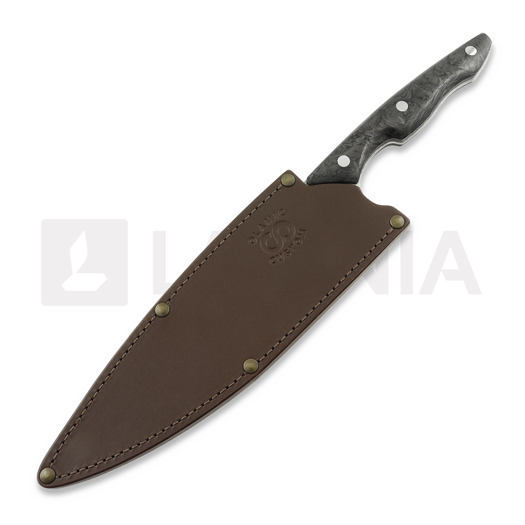 Olamic Cutlery Silhouette Frosted Magnacut キッチンナイフ, Carbon Fibre