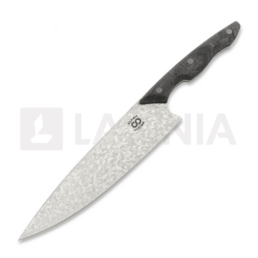 Couteau de cuisine Olamic Cutlery Silhouette Frosted Magnacut, Matte Carbon Fibre