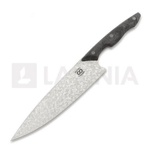 Couteau de cuisine Olamic Cutlery Silhouette Frosted Magnacut, Matte Carbon Fibre