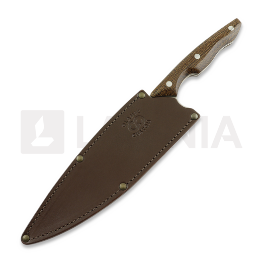 Кухонний ніж Olamic Cutlery Silhouette Magnacut, Burlap Micarta