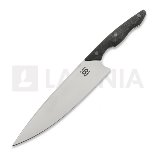 Olamic Cutlery Silhouette Magnacut keittiöveitsi, Carbon Fibre