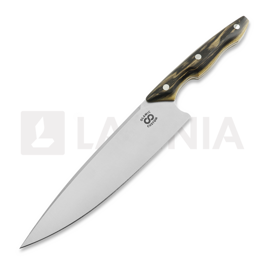 Olamic Cutlery Silhouette Magnacut kitchen knife, Ebony