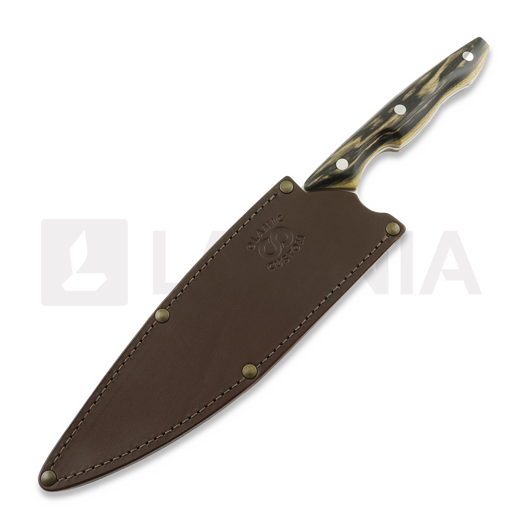 Olamic Cutlery Silhouette Magnacut kitchen knife, Ebony