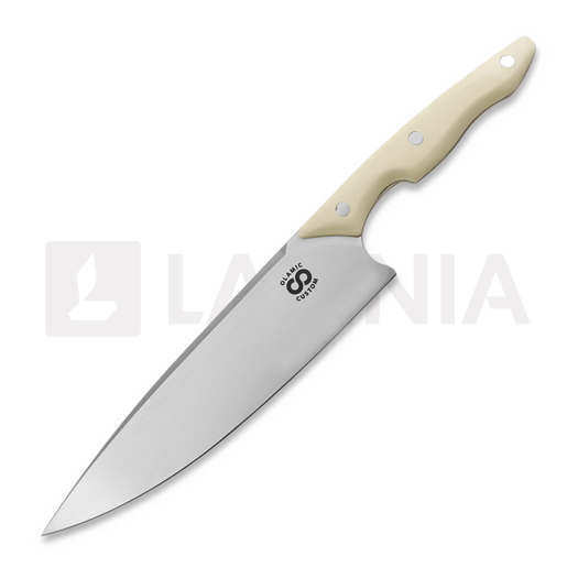 Olamic Cutlery Silhouette Magnacut kniv, Ivory Micarta