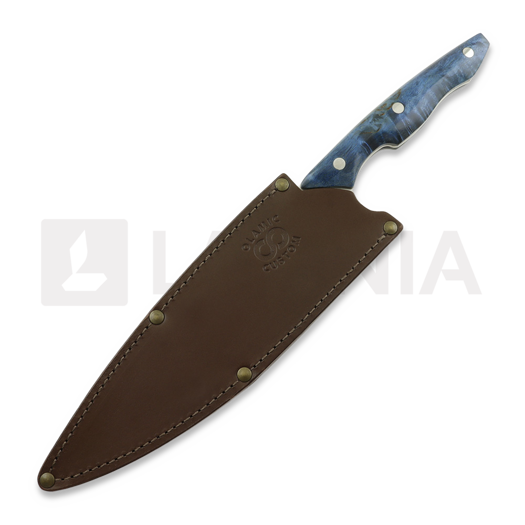 Olamic Cutlery Silhouette Magnacut veitsi, Karelian Birch Burl
