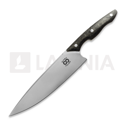 Olamic Cutlery Silhouette Magnacut 刀, Marble Carbon Fiber